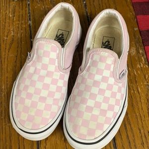 Gently used Vans slip-ons